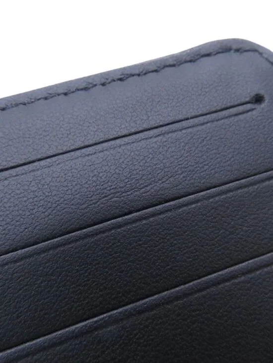 Louis Vuitton Bifold Wallet Lamb Leather Monogram Pattern Noir Black - Picture 8 of 10